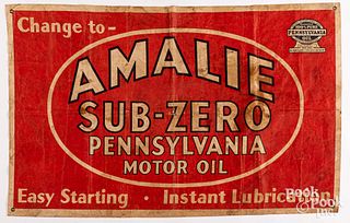 Amalie Sub-Zero Pennsylvania Motor Oil banner