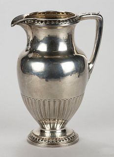 NEOCLASSICAL-STYLE STERLING SILVER WATER PITCHER