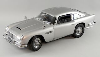 James Bond Aston Martin DB5 1:8 scale die-cast model with many working features, 24 long,