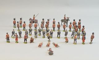 Collection of Britain's Soldiers to include Scots Guards x 8, West India Regiment x 2, Royal Scots Guards x 13, and others,