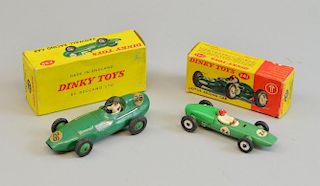 Dinky Toys Vanwall Racing Car (model no.239) and Lotus Racing Car (no.241), boxed, (2),
