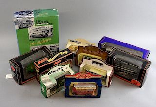 Collection of die-cast vehicles including an 80th anniversary Southdown gift set of two buses (no.99910), Exclusive First Edi