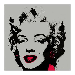 Andy Warhol "Golden Marilyn 11.36" Limited Edition Silk Screen Print from Sunday B Morning.