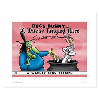 A Witch's Tangled Hare Numbered Limited Edition Giclee from Warner Bros. with Certificate of Authenticity.