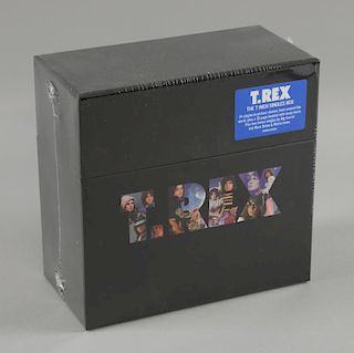 Marc Bolan & T.Rex - Sealed box set of 26 picture sleeve singles with detailed booklet showing varying picture covers, releas