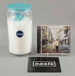 Oasis - (Whatﾒs The Story) Morning Glory Signed by Noel Gallagher in 1995, CD album & an original 1995 promo CD of album, &