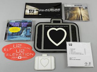 U2 - 'All That You Canﾒt Leave Behindﾒ Invite to the album playback held on 20th Sept 2000, mouse mat, post it notes, ﾑ