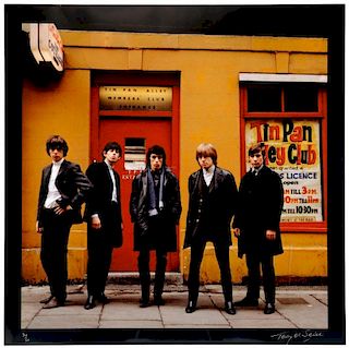 Terry O'Neill (b.1938) - The Rolling Stones at Tin Pan Alley, 1963, Chromogenic print, printed later, signed & numbered 3/50 