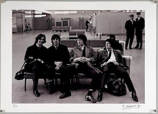 Roger Kasparian (b.1938), The Kinks, 1965, Gelatin silver print, printed later, signed & numbered 2/10 in black ink in the ma