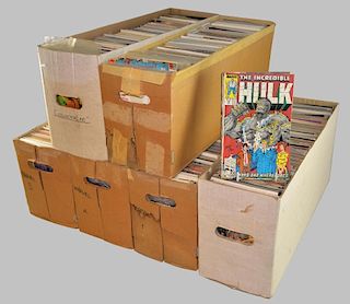 Comics - approx 1800 comics, many from late 1980's / early 90's including Wolverine, Millennium, Clandestine (1st), Strikefor