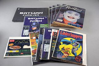 Batman - Movie related magazines & still sets including souvenir specials, poster magazines, Radio Times, Batman Forever stil