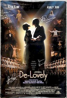 Signed Posters - De-Lovely One Sheet film poster signed by four, Orphans Quad signed by director Peter Mullen, Two Valkyrie O