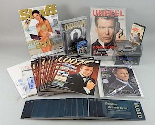 James Bond - A collection of memorabilia to include a large qty of promotional Spectre tickets, Skyfall magazines, 1st issue 