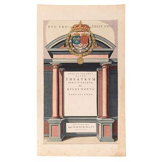 Blaeu, Ioannem. Theatrum Orbis Terrarum, sive Atlas Novus. Pars Secunda. Amsterdami, 1645. Grabado coloreado.