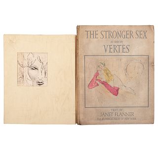 Flanner, Janet. The Stronger Sex / Danielle Wolfowitz - 1969. New York: 1941 y México: 1969. Piezas: 2.