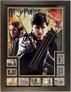 Harry Potter and the Half Blood Prince (2009) - A large framed deluxe presentation display with an official 'Noble Collection