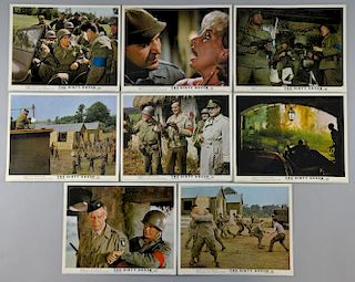The Dirty Dozen (1967) 8 British Front of House cards, 10 x 8 inches (8)