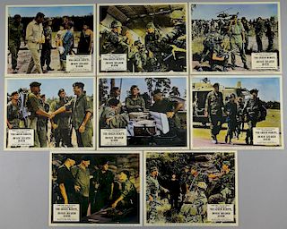 The Green Berets (1968) 8 British Front of House cards, 10 x 8 inches (8)