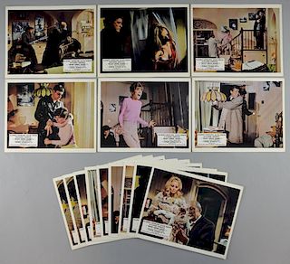Wait Until Dark (1967) 16 British Front of House cards, 10 x 8 inches (16)