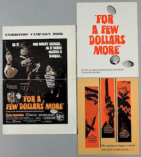 For A Few Dollars More (1965) UK Exhibitorsﾒ Campaign Book, Synopsis & a Synopsis for A Fistful of Dollars (1964), (3)