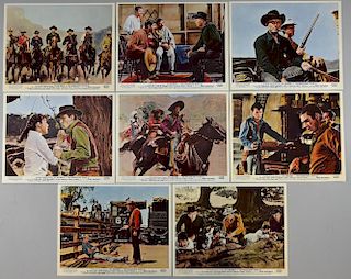 The Magnificent Seven (1960) 8 British Front of House Cards, 10 x 8 inches (8)