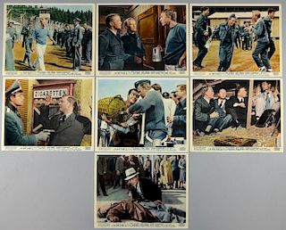 The Great Escape (1963) 7 British Front of House cards, 10 x 8 inches (7)