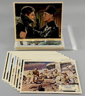 British Front of House cards including A Professional Gun (8), The Cowboys (7), Lawman (7), The Reivers (8), Something Big (8