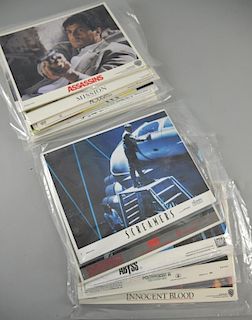 20+ Movie front of house sets including Screamers, Jagged Edge, The Abyss, Poltergeist II, The Mission, Innocent Blood, 10 x 