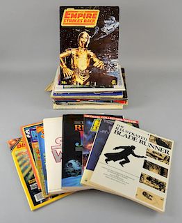 Star Wars - A quantity of magazines, books, annuals and albums, including Star War film programme, set of Bantha Tracks (one 