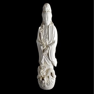 Large Chinese Guanyin Figurine