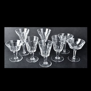 Vintage Assorted Crystal Tableware