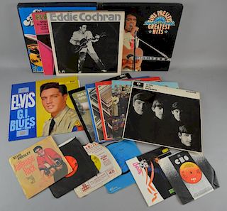 200+ Vinyl LPs & Singles including Elvis Presley Greatest Hits boxset, The Beatles 'With The Beatles' Mono PMC1206, David Bow