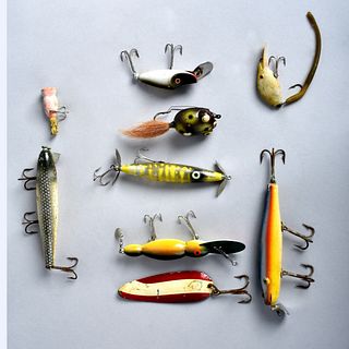 Vintage Assorted Fishing Lures