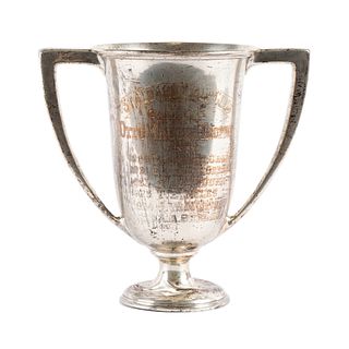 LARGE STERLING ST. ALBANS GOLF CLUB TROPHY BY WHITING