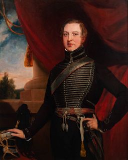 PORTRAIT OF A MILITARY OFFICER (BRITISH SCHOOL, EARLY 19TH C.)