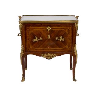 FINE LOUIS XV STYLE TEA OR DRINKS CABINET IN THE MANNER OF PAUL SORMANI