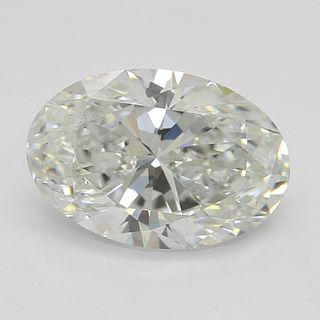 1.51 ct, Natural Faint Yellow-Green Color, VS2, Oval cut Diamond (GIA Graded), Appraised Value: $31,600 