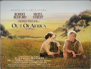 Eleven Meryl Streep British Quad film posters including Out of Africa, Ironweed, Heartburn, Plenty, Still of The Night, The F