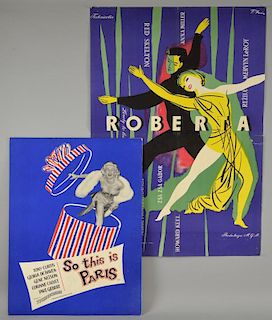10 Posters including So This Is Paris x2, Roberta, Hombre, Daydream, Lady L & others, folded (10)