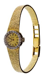 Concord 14k Yellow Gold and Diamond Wristwatch