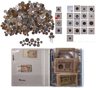 World Coin and Currency Assortment