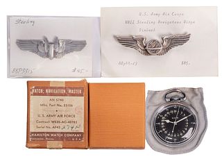 World War II US Army Air Force Hamilton 4992B Pocket Watch