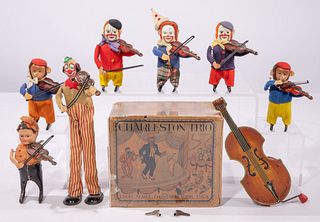 Schuco Tin Windup Violin Toy Assortment