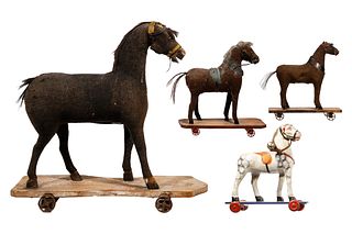 Horse Pull-Toy Assortment