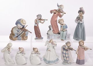 Lladro Porcelain Figurine Assortment