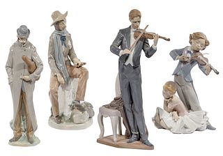 Lladro Violin Figurine Assortment