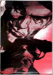 James Bond Hildesheim Exhibition (1998) Original German exhibition poster (abstract design) for the James Bond exhibition at 