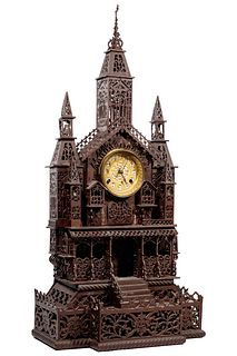 Victorian Style Cigar Box Clock