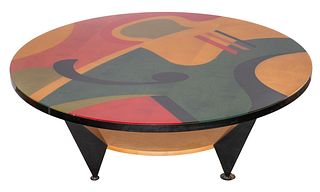 Benjamin Le 'Lively' Modern Coffee Table