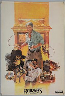 Indiana Jones - Raiders of the Lost Ark (1981) Three Scanlite posters, in varying styles, all rolled, 23.5 x 35 inches togeth